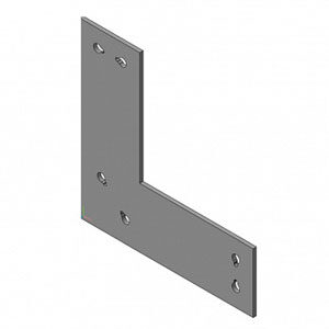 Пластина усиливающая угловая DoorHan DHR045 ДорХан