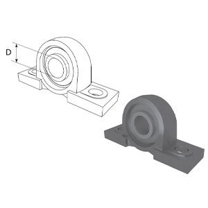 Суппорт с подшипником BS30, BS30
